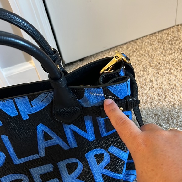 Burberry Medium Banner Graffiti Bag - Picture 12 of 15